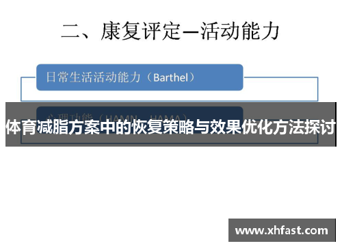 体育减脂方案中的恢复策略与效果优化方法探讨